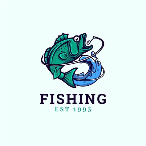 Free customizable fish logo templates .